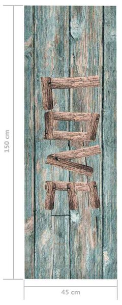 Kuchyňská rohožka pratelná Love 45 x 150 cm 323481