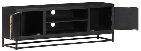 TV stolek 120 x 30 x 40 cm masivní mangovníkové dřevo 323496