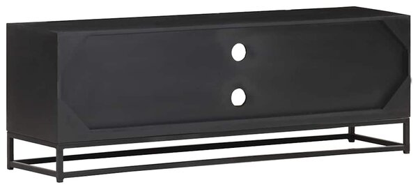 TV stolek 120 x 30 x 40 cm masivní mangovníkové dřevo 323496