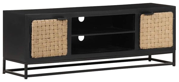 TV stolek 120 x 30 x 40 cm masivní mangovníkové dřevo 323496