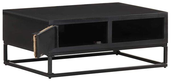 Konferenční stolek 90 x 60 x 35 cm masivní mangovníkové dřevo 323497