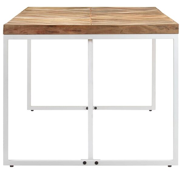 Jídelní stůl 180 x 90 x 76 cm masivní akácie a mangovník 323551
