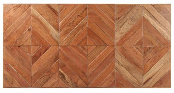 Jídelní stůl 140 x 70 x 76 cm masivní akácie a mangovník 323548