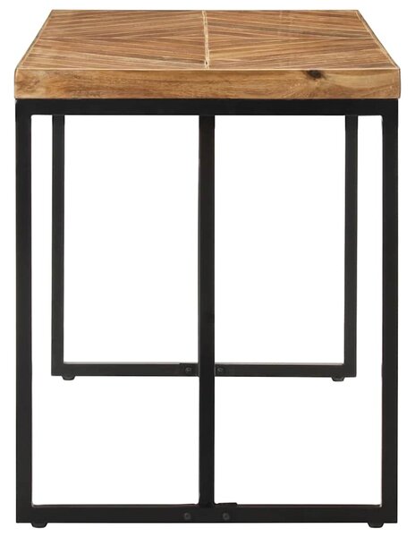 Jídelní stůl 120 x 60 x 76 cm masivní akácie a mangovník 323546