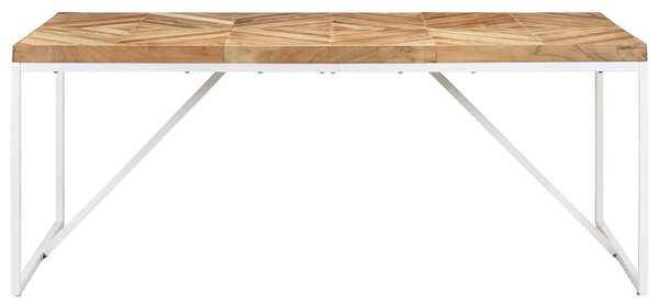 Jídelní stůl 180 x 90 x 76 cm masivní akácie a mangovník 323551