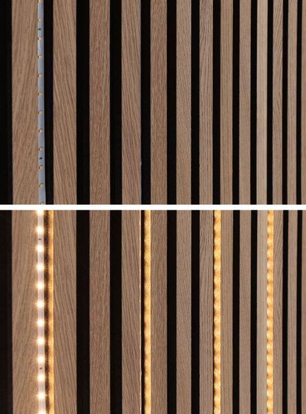 P 79575 LED Strip Akustický Panel základní sada 2,4m 3000K černá - PAULMANN