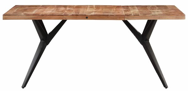 Jídelní stůl 160 x 80 x 76 cm masivní akáciové dřevo 323565