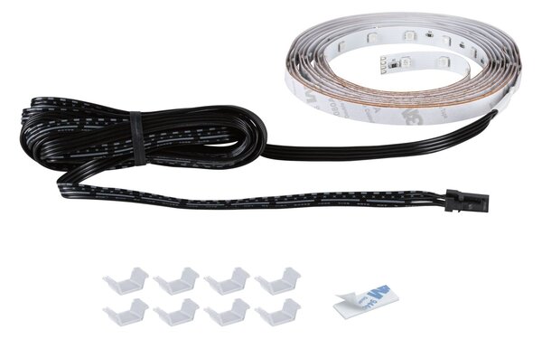 P 79576 LED Strip Akustický Panel prodloužení 2,4m RGB černá - PAULMANN