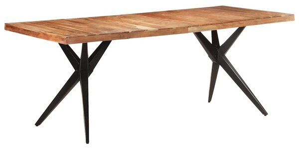 Jídelní stůl 200 x 90 x 76 cm masivní akácie 323571