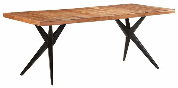 Jídelní stůl 200 x 90 x 76 cm masivní akácie 323571