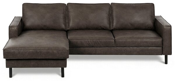 ROHOVÁ SEDAČKA, kůže, fango Livetastic - Sedací soupravy, Online Only
