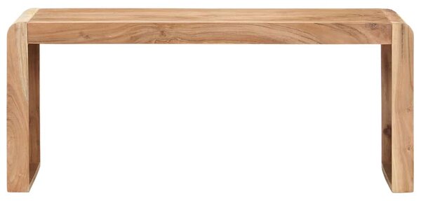 Lavice 110 x 38 x 46 cm masivní akáciové dřevo 323584