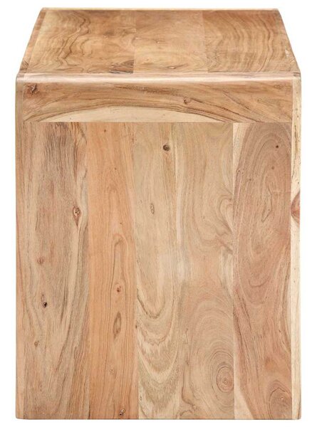 Lavice 110 x 38 x 46 cm masivní akáciové dřevo 323584