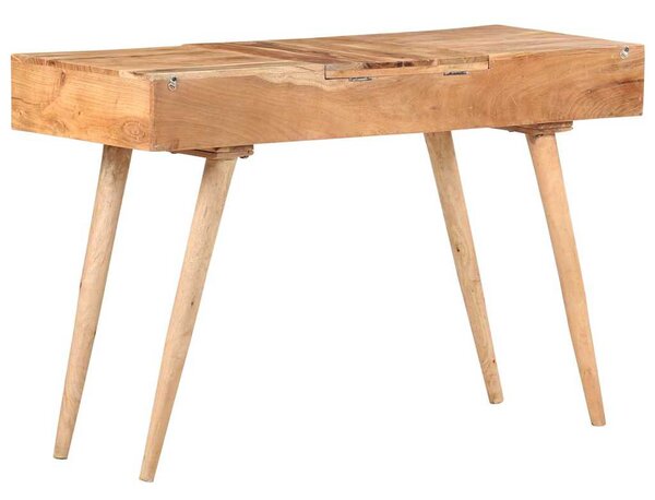 Toaletní stolek se zrcadlem 112 x 45 x 76 cm masivní akácie 323590