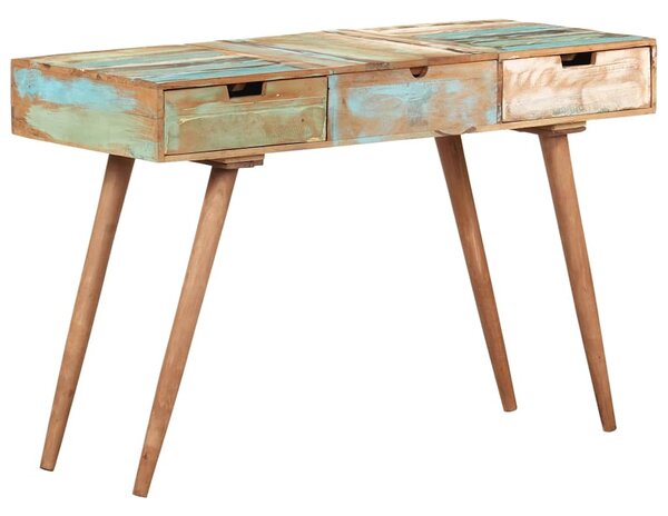 Toaletní stolek se zrcadlem 112 x 45 x 76 cm recyklované dřevo 323591