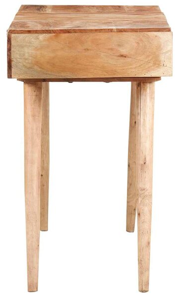 Toaletní stolek se zrcadlem 112 x 45 x 76 cm masivní akácie 323590