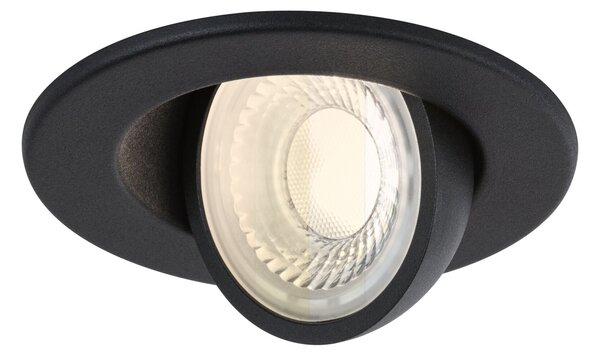 P 92413 LED vestavné svítidlo Zina IP65 5W / 8W 230V stmívatelné 2700 - 4000K černá mat - PAULMANN