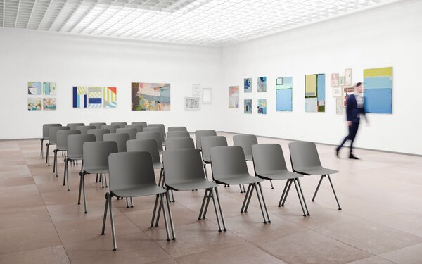 Konferenční židle PLUS, modrá