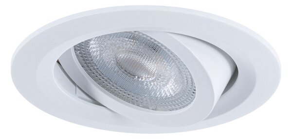 P 93164 LED vestavné svítidlo FixedLED 10ks sada výklopné 25° 10x4,8W 230V 3000K bílá - PAULMANN