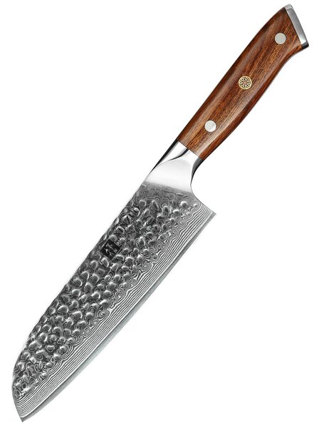 Santoku nůž XinZuo Yu B13D 7"