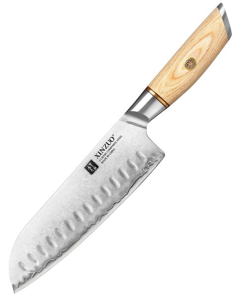 Santoku nůž XinZuo Lan B37S 7"