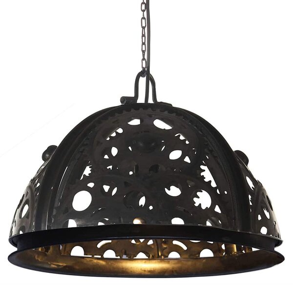 Industriální stropní svítidlo ve stylu řetězových kol 45 cm E27 323714