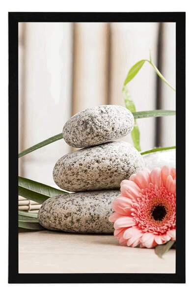 Plakát meditační a wellness zátiší
