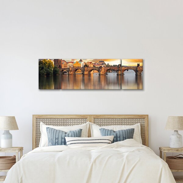 Obraz - Praha (170x50 cm)