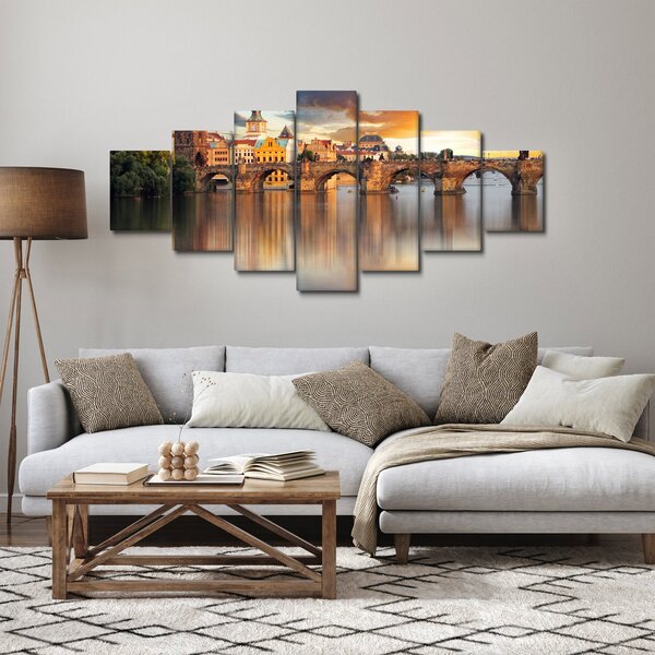 Obraz - Praha (210x100 cm)