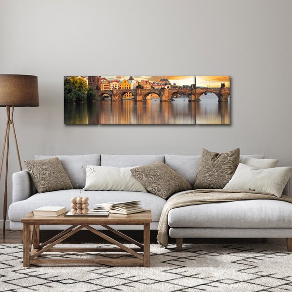 Obraz - Praha (170x50 cm)
