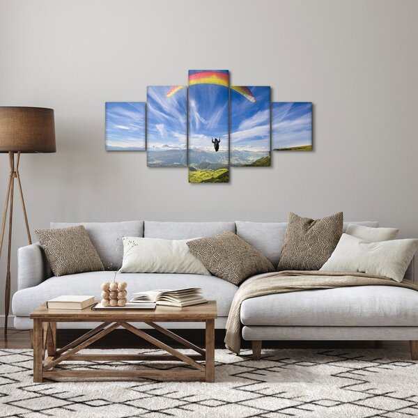 Obraz - Paragliding (125x70 cm)