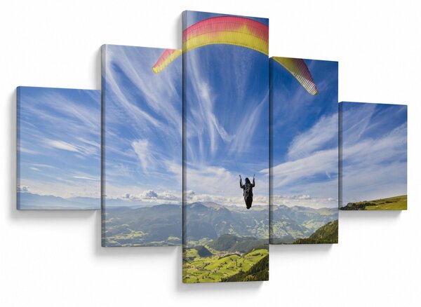 Obraz - Paragliding (125x70 cm)