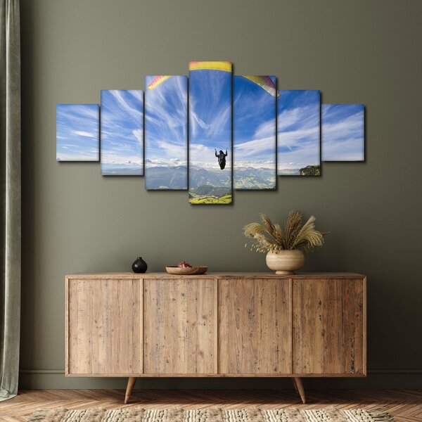 Obraz - Paragliding (210x100 cm)