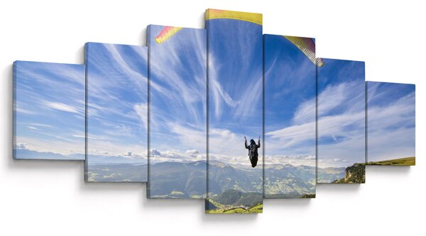 Obraz - Paragliding (210x100 cm)