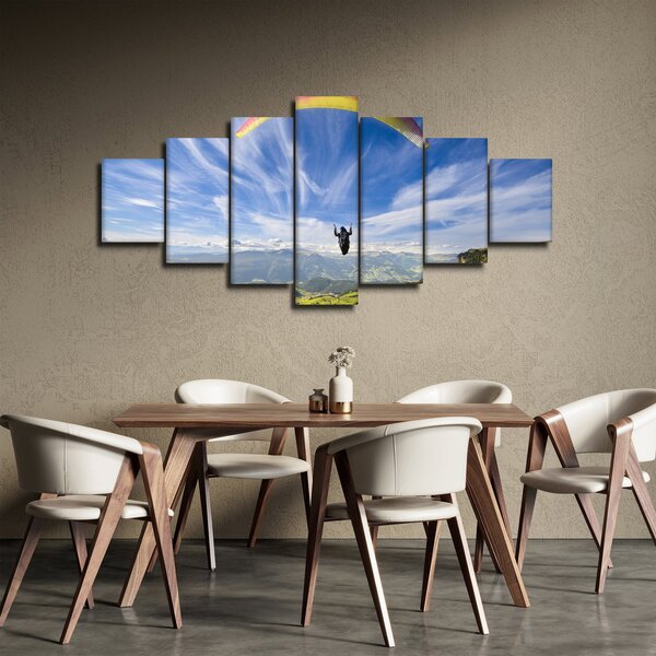Obraz - Paragliding (210x100 cm)