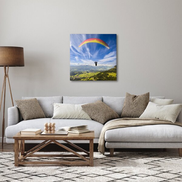 Obraz - Paragliding (30x30 cm)