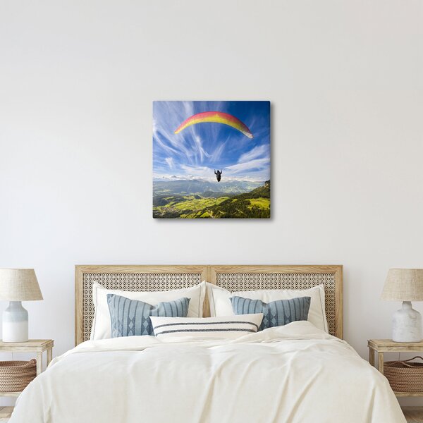 Obraz - Paragliding (30x30 cm)