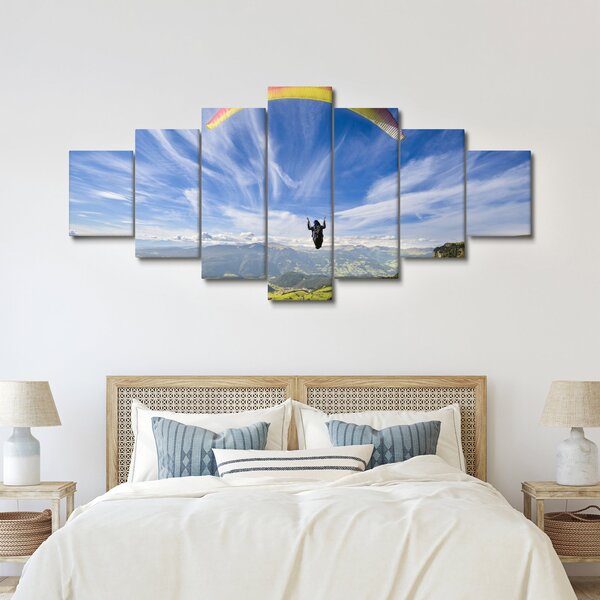 Obraz - Paragliding (210x100 cm)