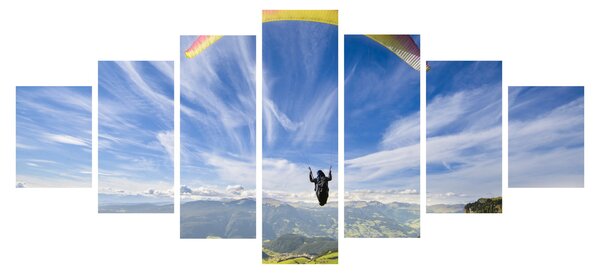 Obraz - Paragliding (210x100 cm)