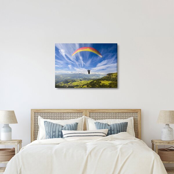 Obraz - Paragliding (70x50 cm)