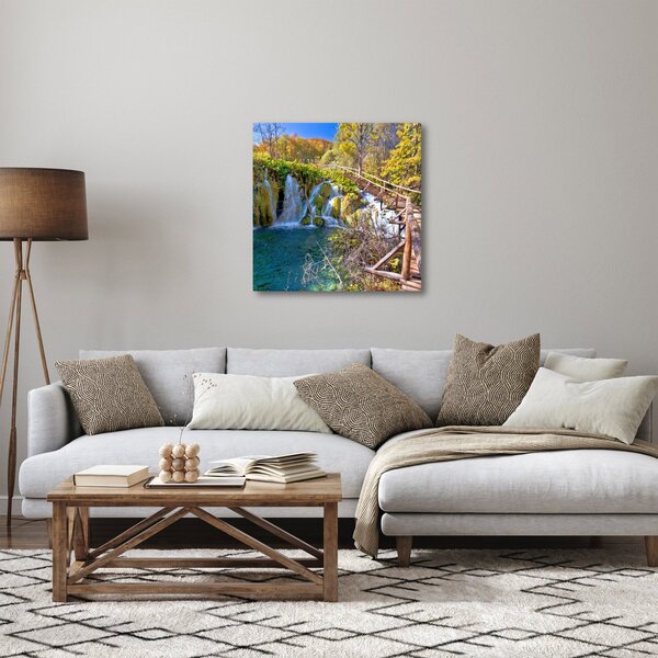 Obraz - Vstup na vodopády (30x30 cm)