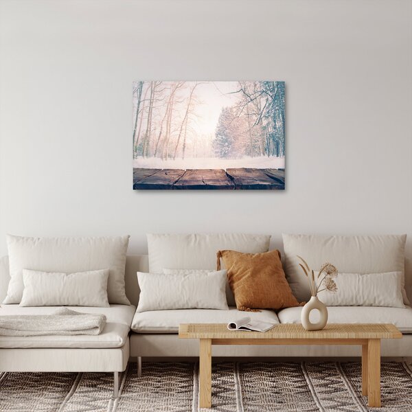 Obraz - Výhled do lesa (70x50 cm)