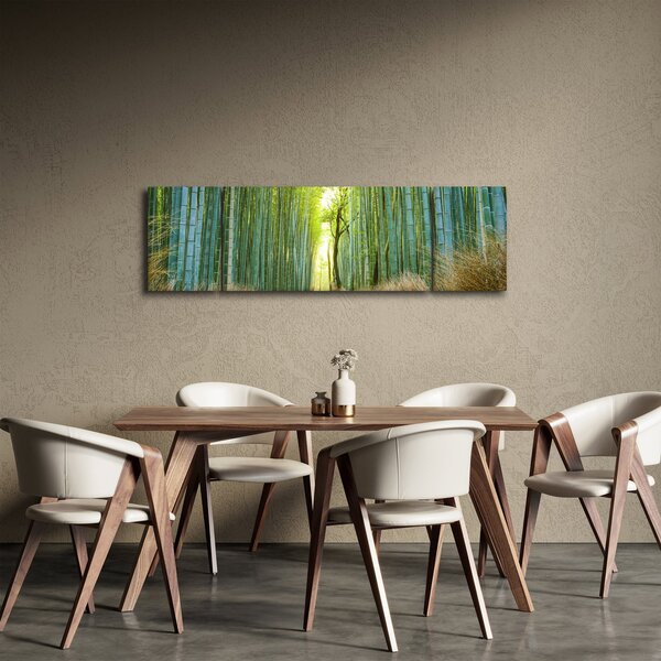 Obraz - Ulička s bambusy (170x50 cm)