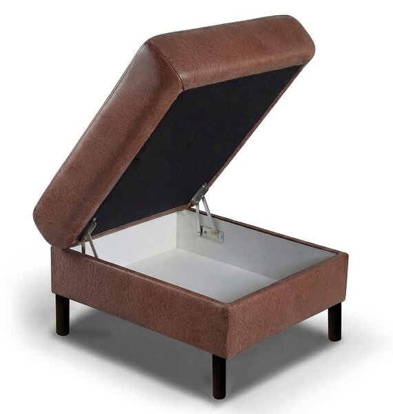 TABURET, kůže, 70/48/60 cm Livetastic - Kožené sedačky, Online Only