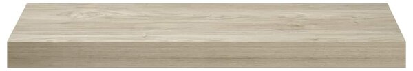 Plovoucí nástěnné police 4 ks dub 60 x 23,5 x 3,8 cm MDF 323876