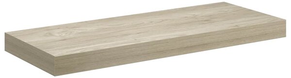Plovoucí nástěnné police 4 ks dub 60 x 23,5 x 3,8 cm MDF 323876