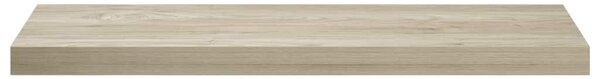 Plovoucí nástěnné police 4 ks dub 80 x 23,5 x 3,8 cm MDF 323879