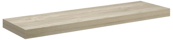 Plovoucí nástěnné police 4 ks dub 80 x 23,5 x 3,8 cm MDF 323879