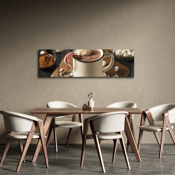 Obraz - Horká čokoláda (170x50 cm)