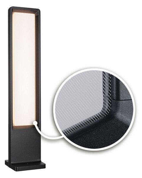 P 93110 LED stojací svítidlo Reana IP44 832mm 3000K 2x4W 230V antracit kov - PAULMANN